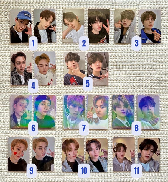 StrayKids チャンビン soundwave ヨントン当選者 ポラロイド SKZ Soundwave [official] POB Preorder Rock 樂 Star Photocard Stray