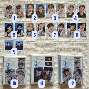NEUE Stray Kids offizielles 3rd Fanmeeting Pilot Fotokarte Polaroid Fotobuch SKZ Bang Chan Lee Wissen Hyunjin Changbin Han Felix Seungmin IN Pc