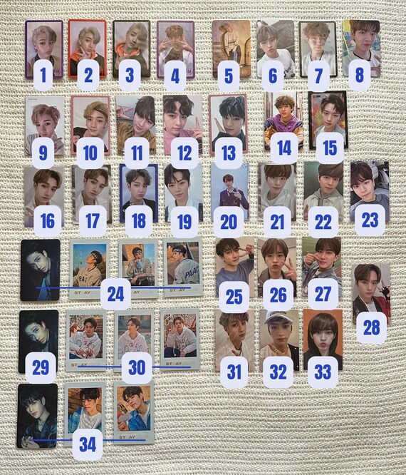 Straykids YELLOW WOOD フォトカード restocked) Stray Kids Yellow Wood message photocard Pre