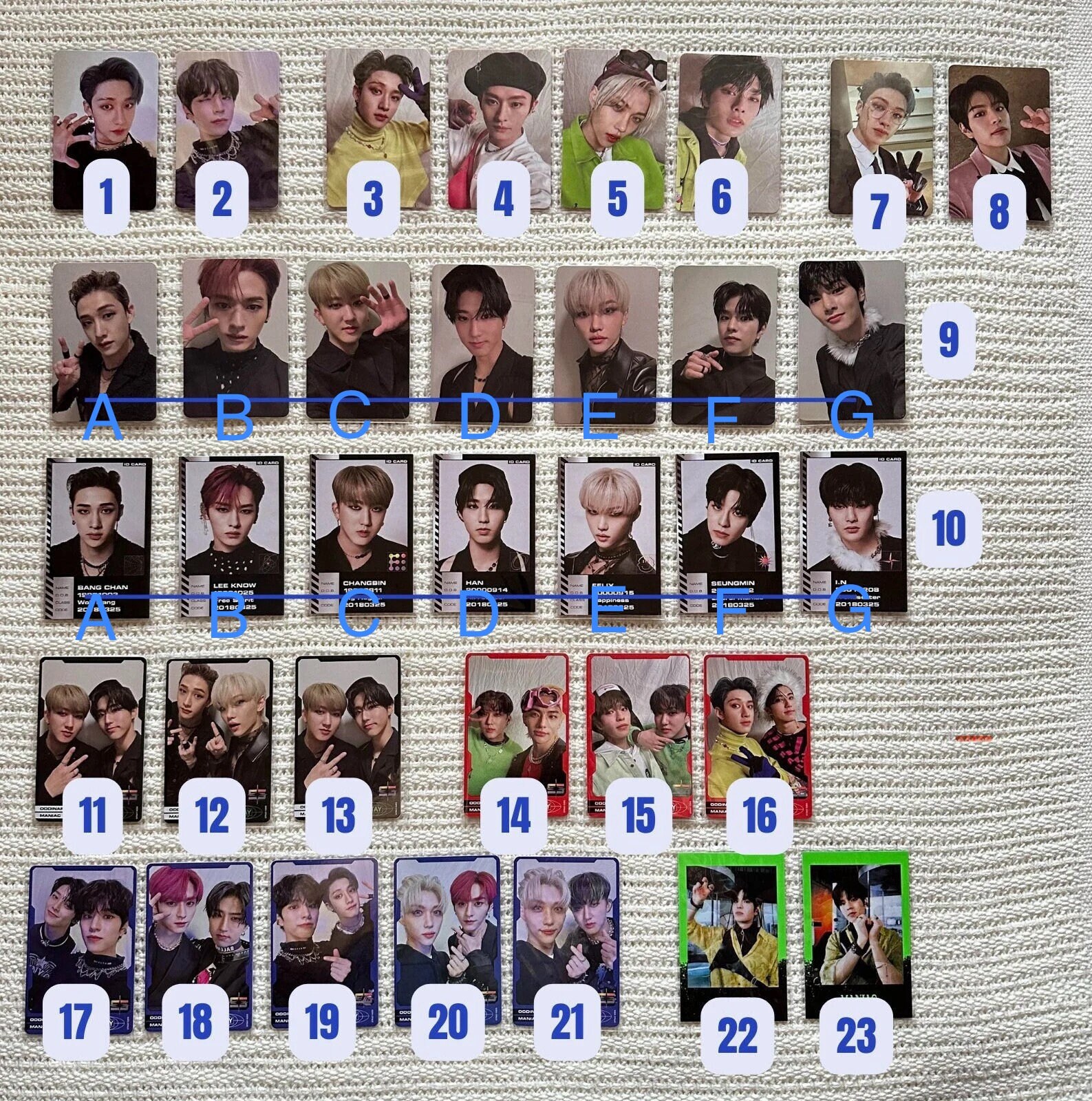 NEW Stray Kids Oddinary Album Photocard Official Changbin