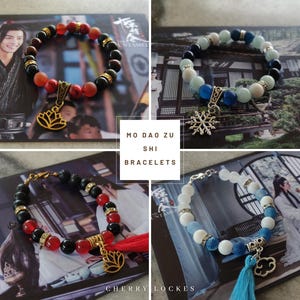 魔道祖师 Mo Dao Zu Shi - 陈情令 The Untamed - 魏无羡 Wei Wuxian - 蓝忘机 Lan Wangji Bracelet