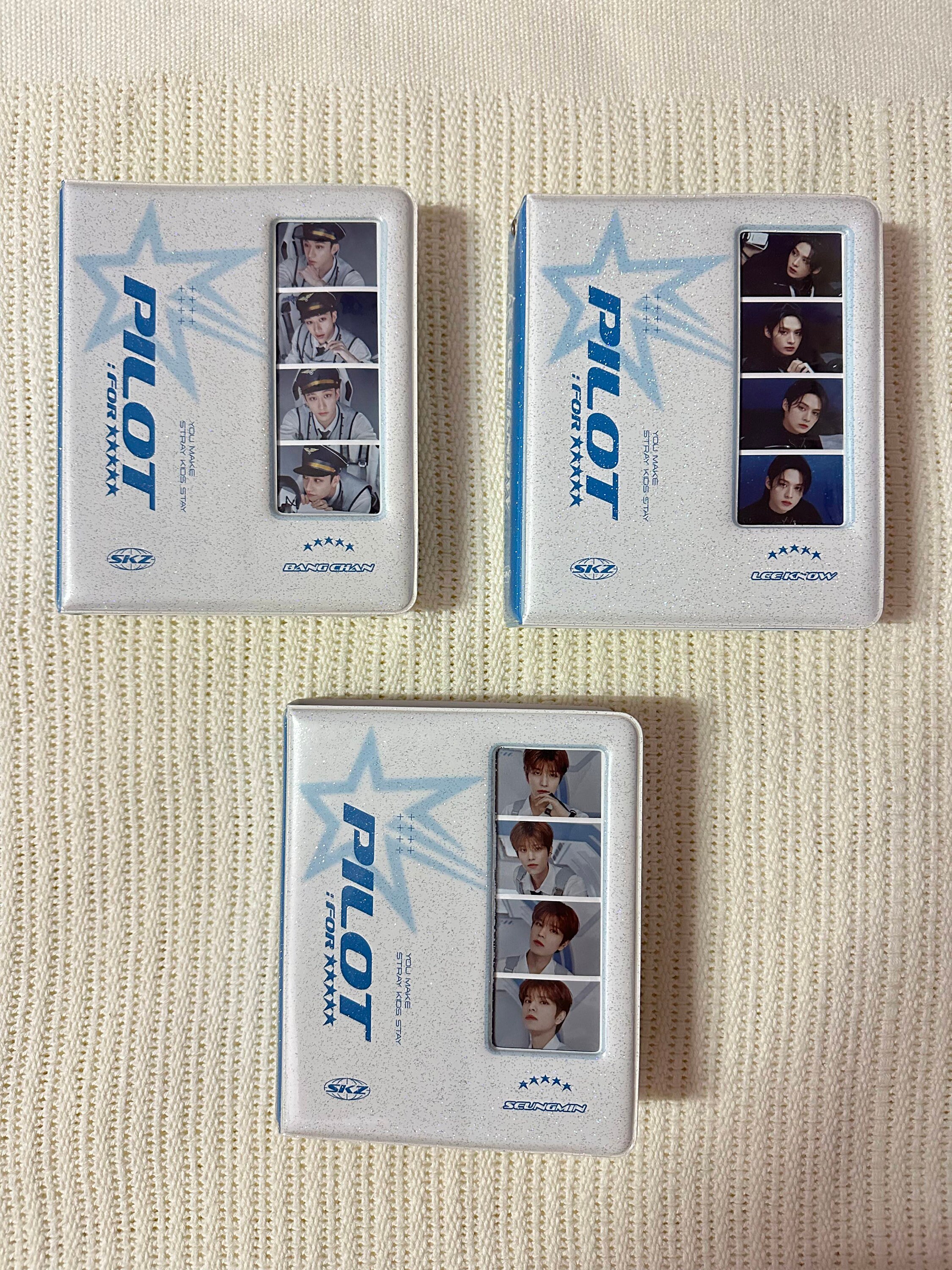 NEW Stray Kids Official 3rd Fanmeeting Pilot Photocard