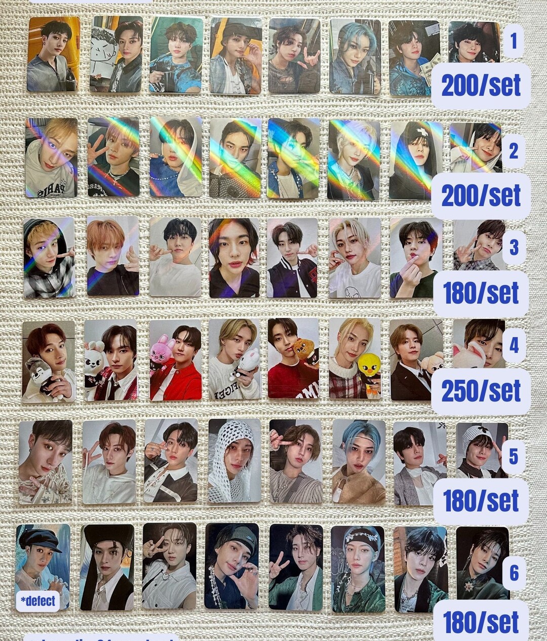 NEW Stray Kids Official Rock Star POB Photocard Bang Chan
