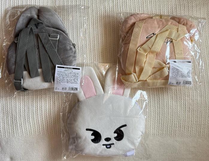 Official Skzoo Blanket Bagpack POB Stray Kids SKZ Pilot