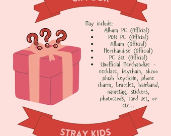 Stray Kids Advent Calendar Gift Box 5 Star Maxident Rock Star Noeasy Unofficial Merchandise KPOP Christmas Holidays SKZ Official
