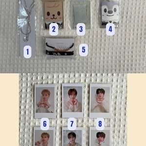 NEU Streunende Kinder offizielles Merchandise Maniac Japan Korea Album Fotokarten Pc SKZ Bang Chan Lee Wissen Hyunjin Changbin Felix In Seungmin Han