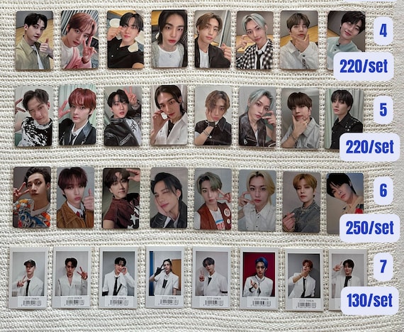 NEW Stray Kids Official Japan Photocards Bang Chan Lee Know