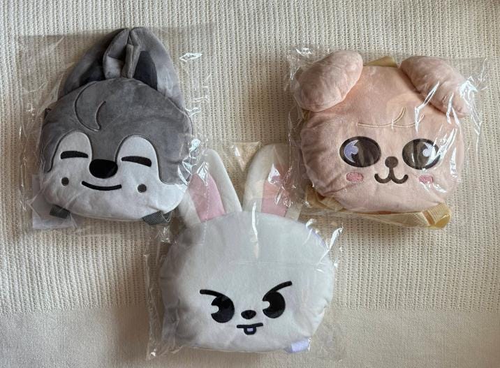 Official Skzoo Blanket Bagpack POB Stray Kids SKZ Pilot