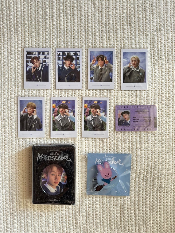 NEW Stray Kids Official Magic School 4th Fanmeeting Photocard