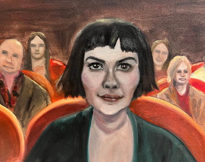 Original oil painting “AMELIE”