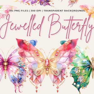 Diamant papillon Clipart strass PNG Glam papillon fantaisie Clipart papillons étincelants cristaux png Scrapbook Papercraft fabrication de cartes