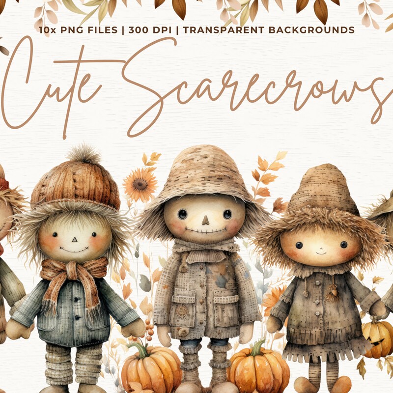 Scarecrow Watercolor - Etsy