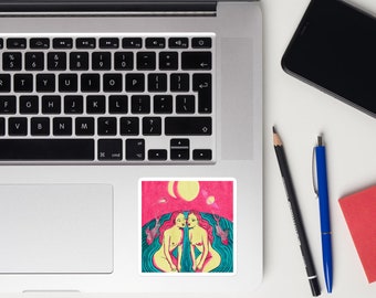 Bubble-free stickers