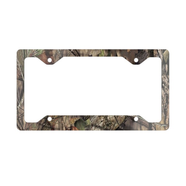Hunting License Plate Frame Etsy