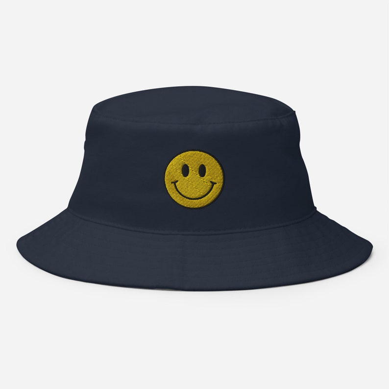 Smiley Face Bucket Hat Hat With Smiley Face Summer Bucket Etsy Canada