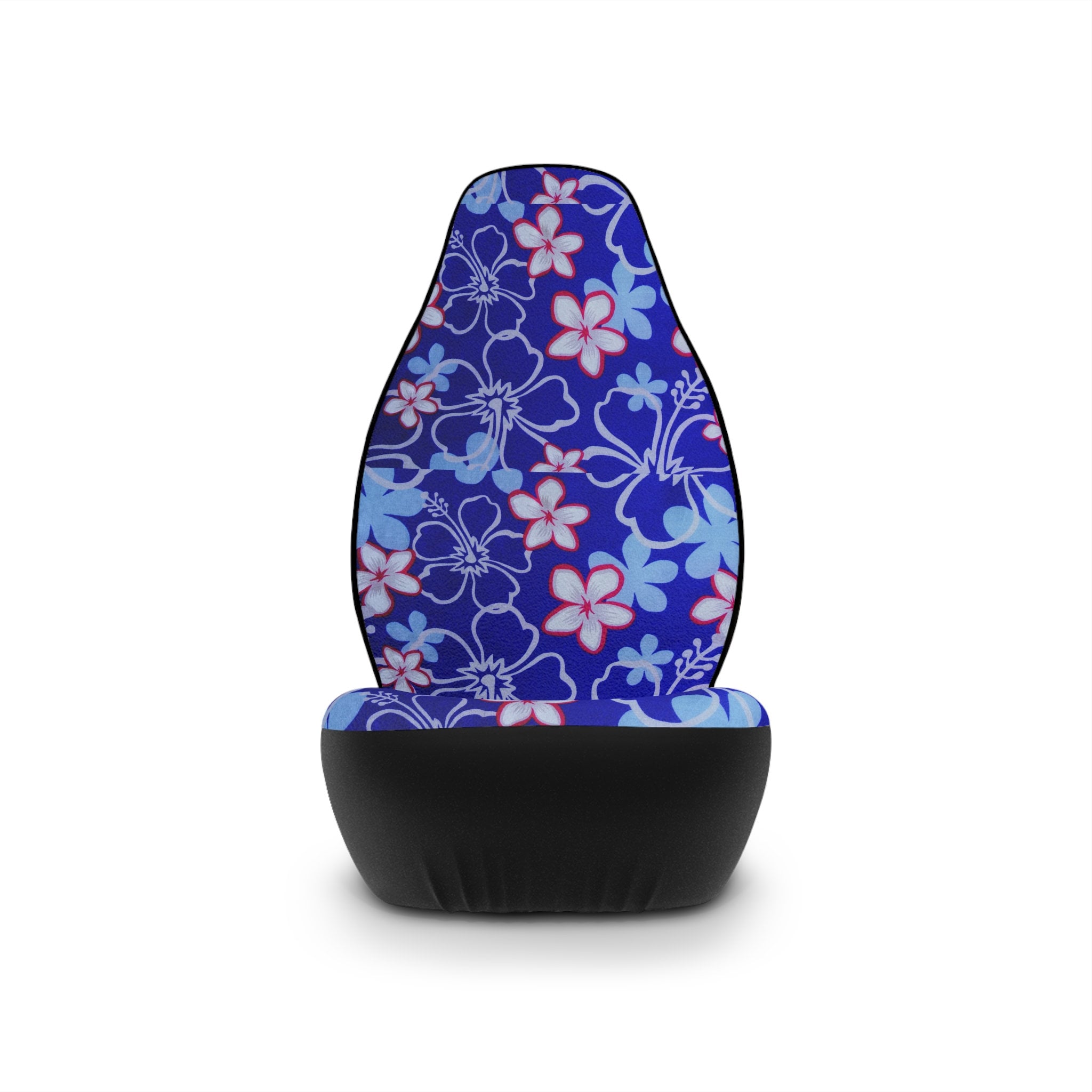 Floral Trippy Pet Car Seat Cover
