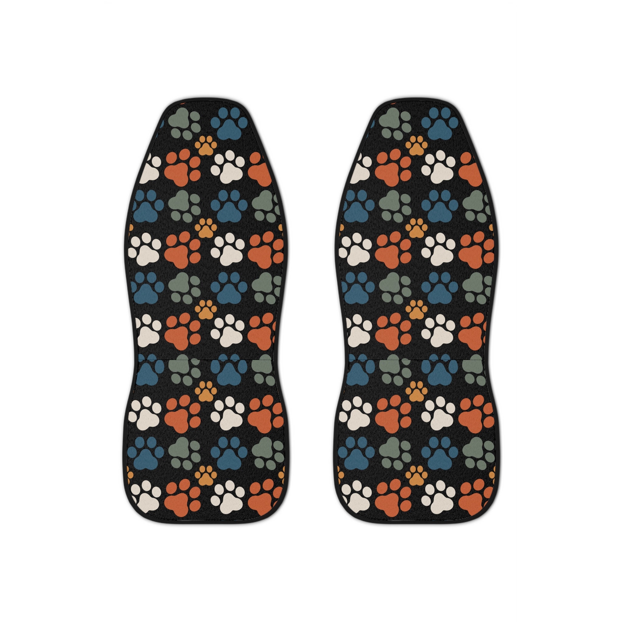 Xoenoiee Colorful Mushrooms Print Car Seat Cover Full Set Auto Seats Protector Front And Rear