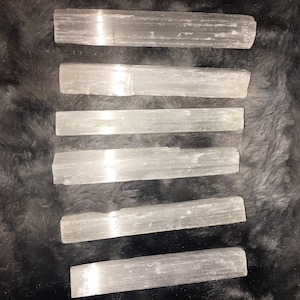 Selenite wands