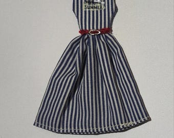 1:12 Handmade Miniature 'Enjoy Summer' Dress