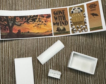 Miniature Book Nook DIY Kit