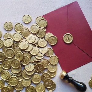 Personalisierte Wachs Siegel Stempel, Wachs Siegel für Einladung, Wachs Siegel Stempel, Wachs Siegel für persönliches Geschenk