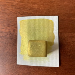 Dubai | Watercolor | Watercolor 1/2 Pan | City Shifter | vegan | Lettering | Hand lettering | Calligraphy | Shimmer color | Metallic color