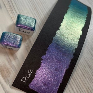 ルー |水彩絵の具 | 写真水彩|トリプルシフター |ビーガン |レタリング |ハンドレタリング | 写真書道 |シマーカラー |メタリック塗装