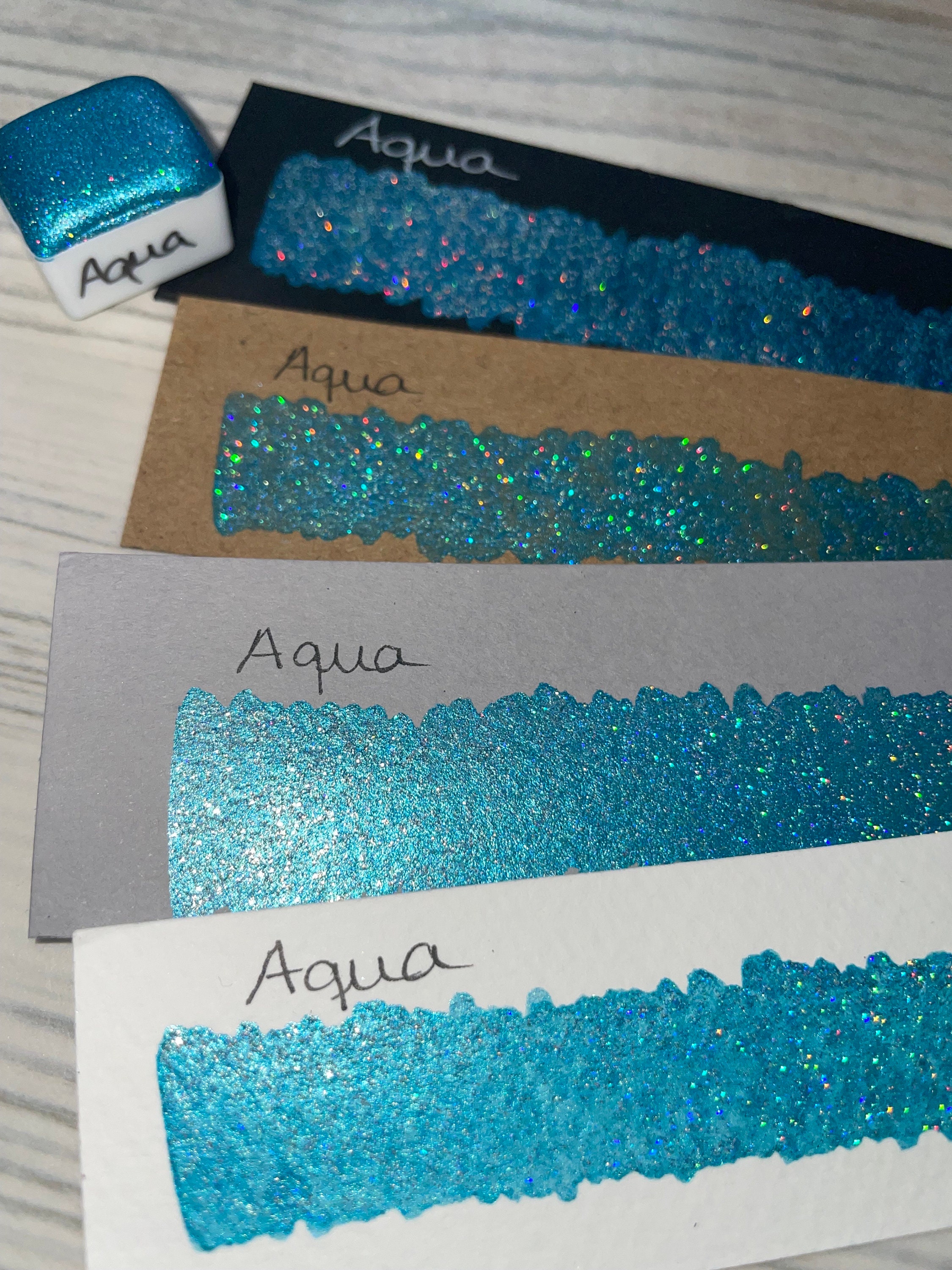 59ml Galaxy Glitter, Aqua Meteor, Decoart, Glitter Paint, Aqua Glitter,  Paint on Acrylic, Water Based, Premium Glitter, 10 Colors, UK Shop 