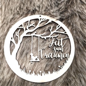 Time Wreath | Time to Dream | Template | Laser Cut | SVG for Download