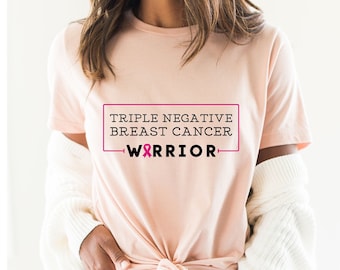 Triple Negative Breast Cancer Warrior Shirt: Strong Women Sweatshirt
