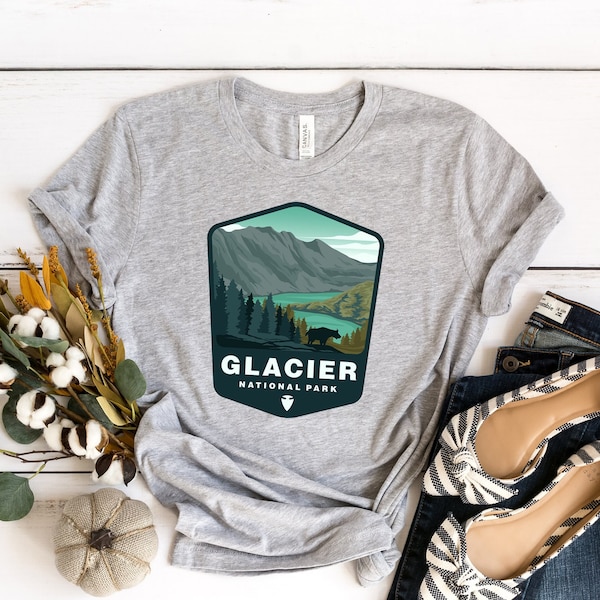 Glacier National Park Shirt, Glacier Park Shirt, Glacier Park Camping Shirt,Glacier Park Hiking Shirt,Glacier Park Trip Shirt,Sport TeeRS280