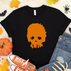 Halloween Skulls, Screenprinted Short-Sleeved Unisex Triblend The Misfits Punk Rock Vintage Flowy Festival Muscle Tank Top 1204