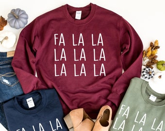 fa la la sweater