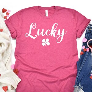 Lucky Shamrock Shirt: St. Patrick&#39;s Day Irish Clover Tee