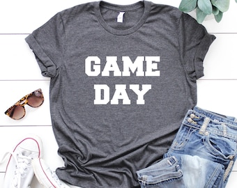 Game Day Shirt, Sunday Football, Football Shirt, Football Mom Shirt, Baseball Mom Shirt, Sports Shirt, Football T-Shirt, Baseball Shirt RS39