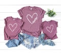 Mama Heart Shirt: Matching Mommy and Me Outfits