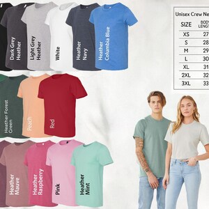 Woman wearing a cream-colored t-shirt with the phrase 'This Awesome Mom Belongs to James' in bold black text, featuring a cute blue handprint design. Paired with distressed blue jeans and layered jewelry, this personalized Mother's Day gift shirt is perfect for proud moms.