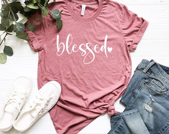 Blessed Women's T-Shirt: Comfy Graphic Tee
