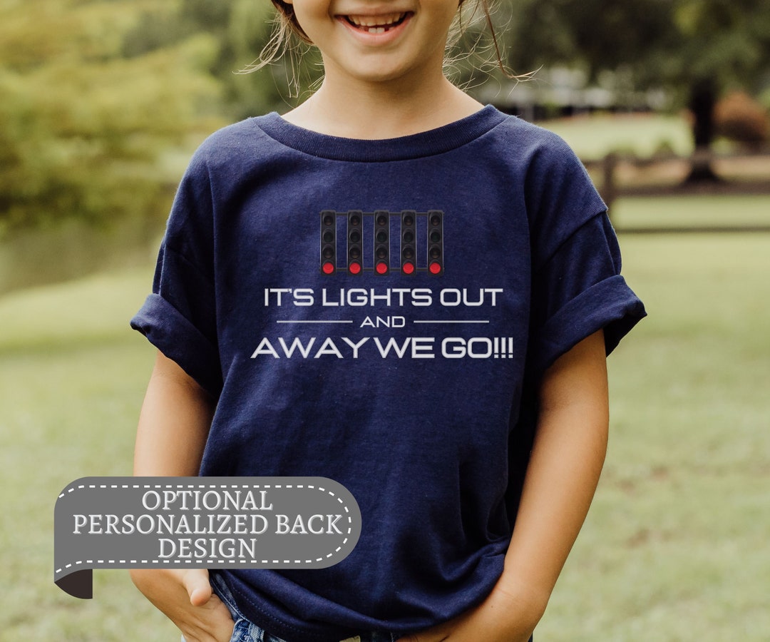 It's Lights Out and Away We Go Kids Tee, Lights Out Youth Shirt