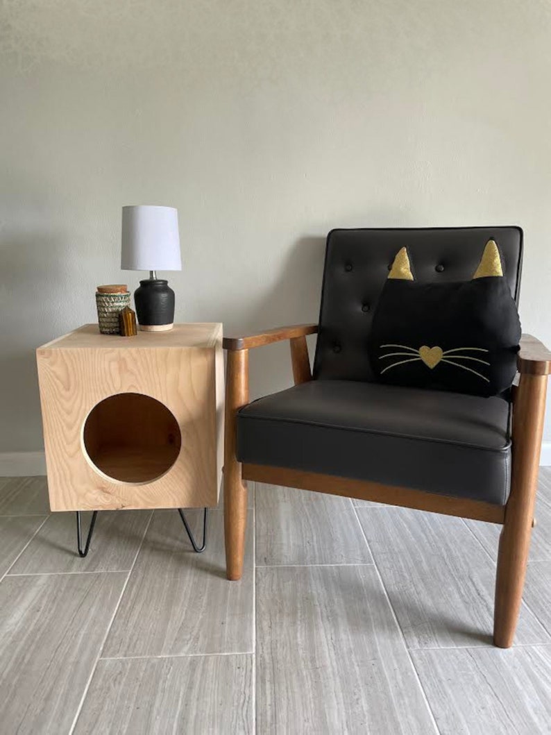 Mid Century Modern End Table Etsy