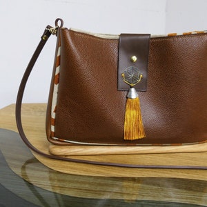 Chique en zen handtas - unieke creatie
