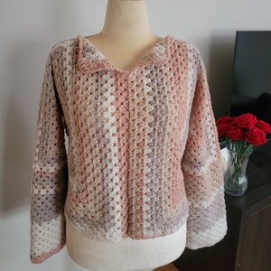 Crochet Hexagon Pullover