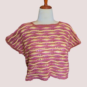 Crochet Wave Shirt