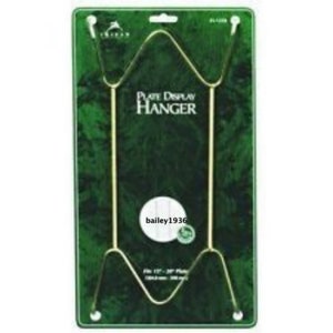 15&quot;-30&quot; LARGE BRASS Wire Plate Hanger Display Platter, Plate. Tile