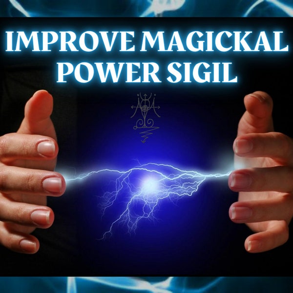 Empower All Your Spells & Rituals: Sigil Magick Grimoire Page | Improve Magickal Power Sigil