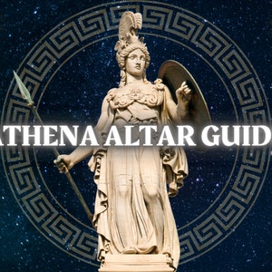 Athena Altar Guide Printable: How to Work With the Greek Goddess of War