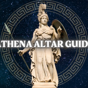 Athena Altar Guide Printable: How to Work With the Greek Goddess of War