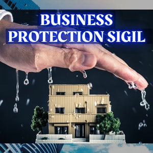 Protect Your Business From Competition & Disaster: Sigil Magick Grimoire Page | Business Protection Sigil