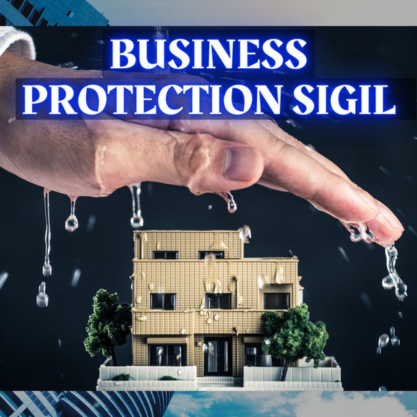 Protect Your Business From Competition & Disaster: Sigil Magick Grimoire Page | Business Protection Sigil