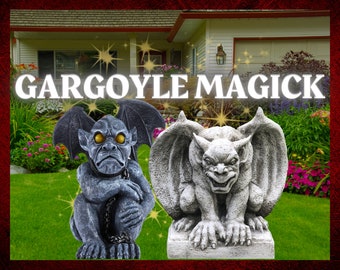 Gargoyle Magick : Comment utiliser le pouvoir des gargouilles pour protéger votre maison ou votre propriété | Gargouille Grimoire Pages